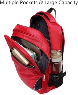 Foto 5 | Foto 5 | Venta Internacional- Mochila Infantil para Niños Bolsa Escolar Duradera Roja