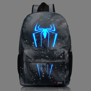 Foto 1 | Foto 1 | Venta Internacional - Mochila Escolar Spider-Man Brilla en la Obscuridad