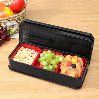 Foto 2 | Foto 2 | Venta Internacional - Lonchera Japonesa Bento Box Portátil Negra