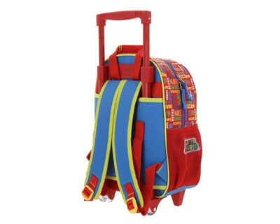 Foto 5 | Foto 5 | Mochila Con Ruedas Chica Escolar Chenson Mario Bros Azul
