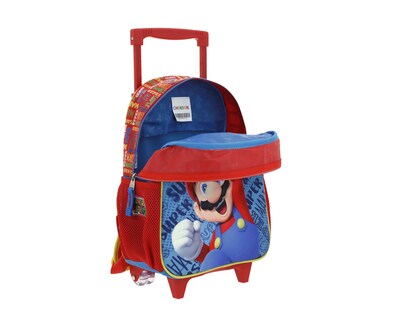 Foto 7 | Foto 7 | Mochila Con Ruedas Chica Escolar Chenson Mario Bros Azul