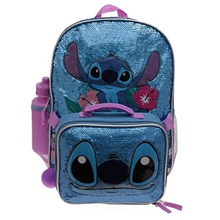 Foto 2 | Foto 2 | Venta Internacional - Set de Mochilas Disney Lilo & Stitch Girl con Kit de Almuerzo y Botella de Agua
