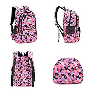 Foto 3 | Foto 3 | Venta Internacional - Set de Mochila y Bolsa de Almuerzo con Estampado Geométrico Bansusu para Niños