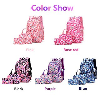 Foto 7 | Foto 7 | Venta Internacional - Set de Mochila y Bolsa de Almuerzo con Estampado Geométrico Bansusu para Niños