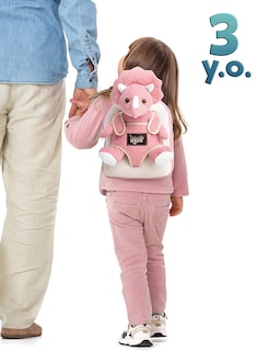 Foto 5 | Foto 5 | Mochila de Dinosaurio Naturally KIDS Rosa para Niña - Venta Internacional