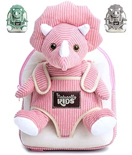 Foto 7 | Foto 7 | Mochila de Dinosaurio Naturally KIDS Rosa para Niña - Venta Internacional