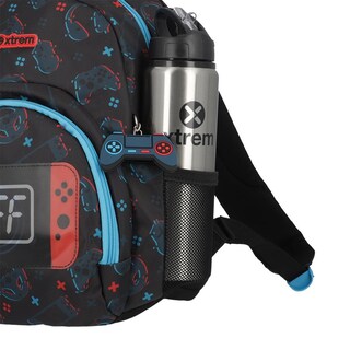 Foto 6 | Foto 6 | Mochila Xtrem Power 4xt Blue Gamer Negra