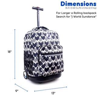 Foto 4 | Foto 4 | Mochila Enrollable J World Sunrise Heart Dot - Venta Internacional