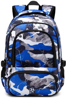 Foto 1 | Foto 1 | Mochila Bluefairy Kids para Niños Camuflaje Azul - Venta Internacional
