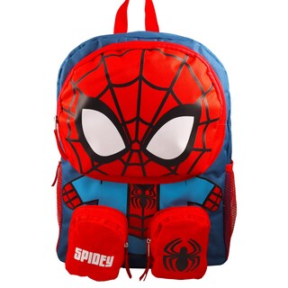 Foto 3 | Foto 3 | Mochila Marvel Spiderman con Pegatinas y Botella - Venta Internacional