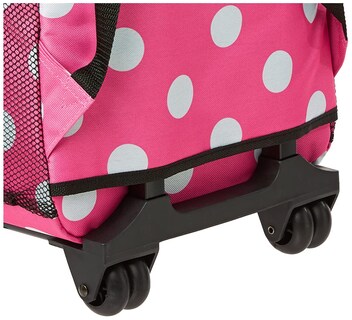 Foto 3 | Foto 3 | Mochila Rodante Rockland Pink Dots de 43 cm con Doble Asa - Venta Internacional