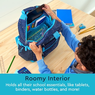 Foto 2 | Foto 2 | Mochila Bentgo Kids Confetti Ligera 35.56 Cm Azul Abismo - Venta Internacional