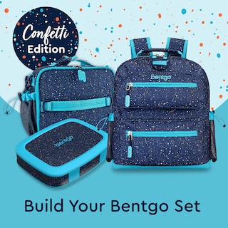 Foto 6 | Foto 6 | Mochila Bentgo Kids Confetti Ligera 35.56 Cm Azul Abismo - Venta Internacional