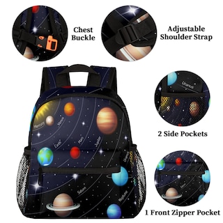Foto 3 | Foto 3 | Mochila Auuxva Solar System Planets - Venta Internacional