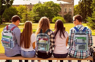 Foto 7 | Foto 7 | Mochila Trail Maker De Pvc Transparente Transparente color Rojo - Venta Internacional