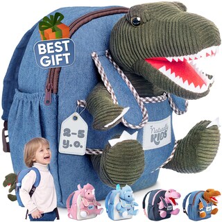 Foto 1 | Foto 1 | Mochila Naturally Kids con Dinosaurio de Peluche para Niños - Venta Internacional