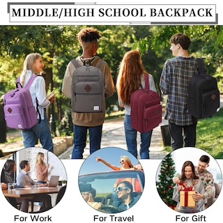 Foto 2 | Foto 2 | Mochila Vaschy School Negra Unisex - Venta Internacional