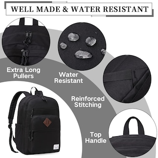 Foto 4 | Foto 4 | Mochila Vaschy School Negra Unisex - Venta Internacional
