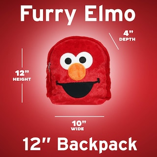 Foto 4 | Foto 4 | Mochila Sesame Street Plush Elmo - Venta Internacional