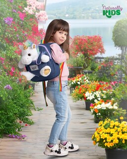 Foto 5 | Foto 5 | Mochila Naturally Kids Unicorn con Peluche para Niños de 3 Años - Venta Internacional
