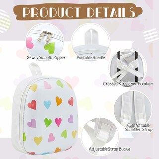 Foto 4 | Foto 4 | Set de Equipaje Sanwuta Heart 4 Piezas para Niñas 51 cm con Mochila - Venta Internacional