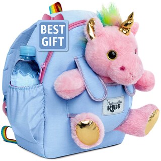 Foto 1 | Foto 1 | Mochila de Unicornio Rosa con Peluche Desmontable para Niños de 5 a 7 Años