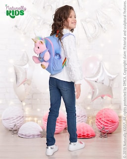 Foto 4 | Foto 4 | Mochila de Unicornio Rosa con Peluche Desmontable para Niños de 5 a 7 Años