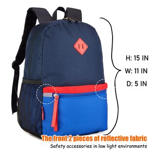 Foto 2 | Foto 2 | Mochila HawLander Little Kids 16 L Azul Marino para Niños - Venta Internacional