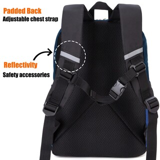 Foto 3 | Foto 3 | Mochila HawLander Little Kids 16 L Azul Marino para Niños - Venta Internacional