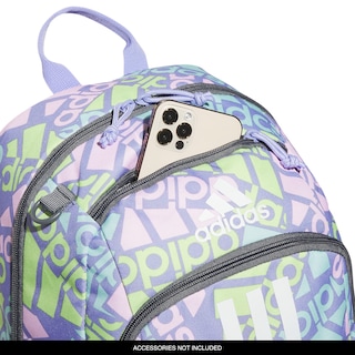 Foto 3 | Foto 3 | Mochila Adidas Creator 2 Adi Multi Collage Morado Claro - Venta Internacional