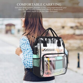Foto 5 | Foto 5 | Mochila Yusudan Heavy Duty de Plástico PVC Transparente - Venta Internacional