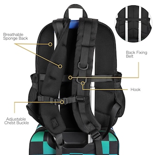 Foto 5 | Foto 5 | Mochila Ita Steamedbun con Pantalla de Alfileres para la Escuela - 16,5 L