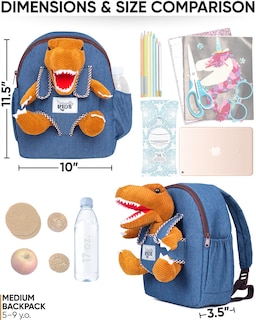 Foto 5 | Foto 5 | Mochila Naturally Kids con Diseño de Dinosaurio para Niños de 5 A 7 Años - Venta Internacional