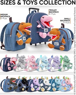 Foto 7 | Foto 7 | Mochila Naturally Kids con Diseño de Dinosaurio para Niños de 5 A 7 Años - Venta Internacional