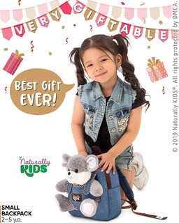Foto 2 | Foto 2 | Peluche Rata Ratón de Naturally Kids para Niños Pequeños - Venta Internacional