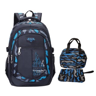 Foto 1 | Foto 1 | Set de 3 Mochilas Bansusu Camo-print A Prueba de Agua para Niños - Venta Internacional