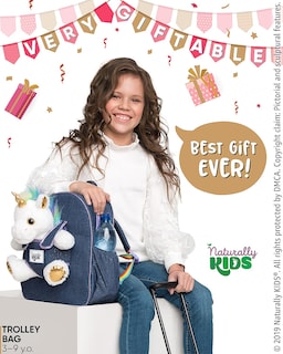 Foto 2 | Foto 2 | Mochila Enrollable Naturally Kids Unicorn para Niñas - Venta Internacional