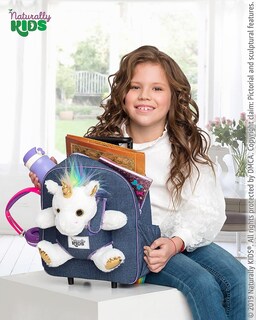 Foto 3 | Foto 3 | Mochila Enrollable Naturally Kids Unicorn para Niñas - Venta Internacional