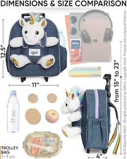 Foto 6 | Foto 6 | Mochila Enrollable Naturally Kids Unicorn para Niñas - Venta Internacional