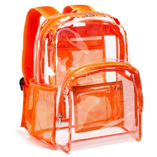 Foto 1 | Foto 1 | Mochila Vorspack de Pvc Transparente Naranja - Venta Internacional