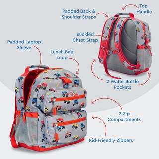 Foto 3 | Foto 3 | Mochila Bentgo Kids Ligera de 35,56 Cm con Interior Espacioso - Venta Internacional