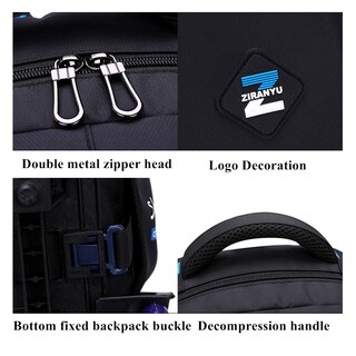 Foto 3 | Foto 3 | Mochila con Ruedas Vidoscla Negra - Venta Internacional