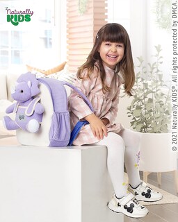 Foto 3 | Foto 3 | Mochila Naturally Kids Medium Dinosaurio Púrpura Triceratops - Venta Internacional