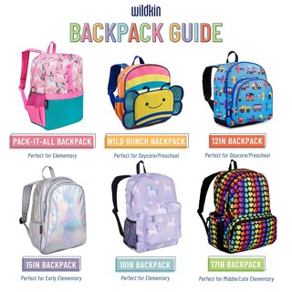 Foto 5 | Foto 5 | Mochila Wildkin Kids 30 cm para Niño- Venta Internacional