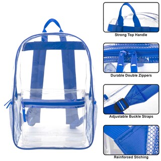 Foto 2 | Foto 2 | Mochila Trail Maker de Pvc Azul Transparente para Niños - Venta Internacional