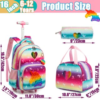 Foto 2 | Foto 2 | Mochila Enrollable Meetbelify Unicorn para Niñas - Venta Internacional