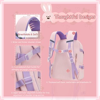 Foto 4 | Foto 4 | Mochila Vidoscla Bunny Girls Azul - Venta Internacional