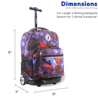 Foto 4 | Foto 4 | Mochila Rodante J World New York Sunrise Kids Galaxy De 18 Pulgadas - Venta Internacional