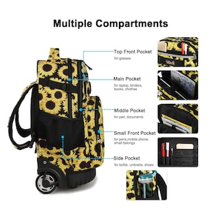 Foto 4 | Foto 4 | Mochila Enrollable Tilami con Ruedas - Venta Internacional