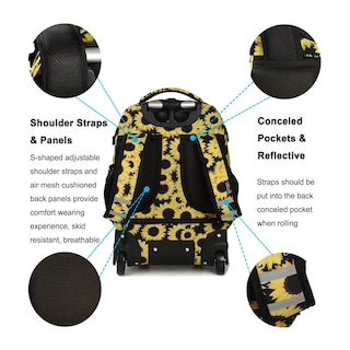 Foto 7 | Foto 7 | Mochila Enrollable Tilami con Ruedas - Venta Internacional